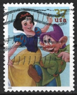 United States 2005. Scott #3915 (U) Art Of Disney, Celebration. Snow White, Dopey - Gebruikt
