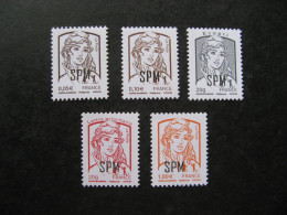Saint Pierre Et Miquelon: TB Série N° 1083 Au N° 1087, Neufs XX. - Unused Stamps