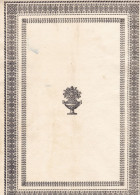 DOCUMENTO  STORICO  - CARTA - Bordo Decorativo (penna E Inchiostro Su Carta) ANNI FINE 800 INIZIO 900 - Documentos Históricos