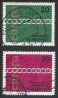 Deutschland, 1971, Mi.-Nr. 675-676, Gestempelt - Used Stamps