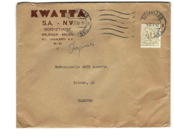 Ancienne Enveloppe KWATTA BOIS D’ HAINE (1959) - Werbung