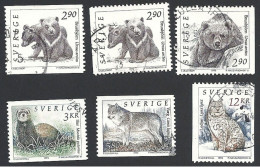 Schweden, 1993, Michel-Nr. 1756-1760, Gestempelt - Usados