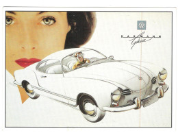 Volkswagen - PARC Archiv Edition - Karmann Ghia - Carte Postale Ancienne - Taxi & Fiacre