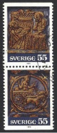 Schweden, 1975, Michel-Nr. 927+928 D/D, Gestempelt - Gebraucht