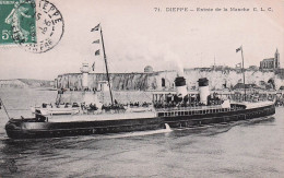 Dieppe - Entree De La " Manche "   -  CPA °J - Dieppe