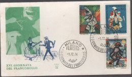 ITALIA - ITALIE - ITALY - 1974 - 16ª Giornata Del Francobollo - FDC ALA - FDC