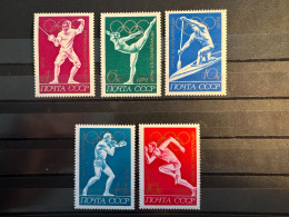 Set Completo 5 Sellos Nuevos URSS 1972 Olympic Games Munich - Ungebraucht