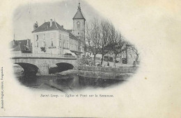 C/288             70     Saint-loup Sur Semouse      -    église Et Pont - Otros & Sin Clasificación