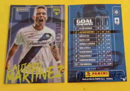 Lautaro Martinez Calciatori 2023/24  Card N 2 Panini Goal Inter - Italiaanse Uitgave