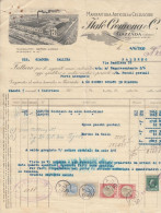 GAZZADA (Varese) _ 4.6.1930  /  Fattura " ITALO CREMONA & C. " Manifattura Articoli Di Celluloide - Italien