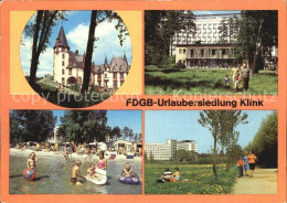 72590740 Klink Waren Erholungsheime Schloss Klink Und Herbert Warnke Strand Park - Autres & Non Classés