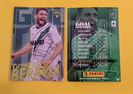 Domenico Berardi Calciatori 2023/24  Card N 9 Panini Goal - Edición Italiana