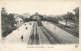 CPA Chalons Sur Marne-La Gare-47-RARE    L2924 - Châlons-sur-Marne