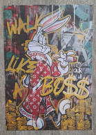 Bugs Bunny Boss - Affiche Poster - Other & Unclassified