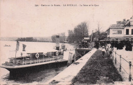 La Bouille - La Seine Et Le Quai   -  CPA °J - Other & Unclassified