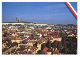 72590437 Praha Prahy Prague Fliegeraufnahme Mit Schloss Und Kleines Quartier  - Tchéquie