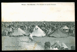 1026 - MAROC -  BER-RECHID - Vue Générale Du Marché Marocain - Autres & Non Classés