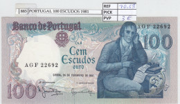 BILLETE PORTUGAL 100 ESCUDOS 1981 P-178b.3 - Other - Europe