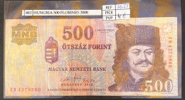 BILLETE HUNGRIA 500 FORINT 2008 P-196b - Other - Europe
