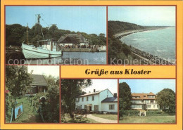 72587797 Kloster Hiddensee Hafen Steinwall Kapitaenshaus Restaurant Enddorn Und  - Autres & Non Classés