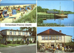 72586789 Prerow Ostseebad Strand Hafen FDGB Erholungsheim Milchbar Am Duenenhaus - Autres & Non Classés