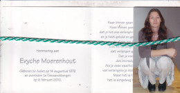 Evyche Moerenhout, Aalst 1972, Geraardsbergen 2010. Foto - Obituary Notices