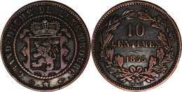 LUXEMBOURG - 1855 - 10 Centimes - 19-052 - Luxemburgo