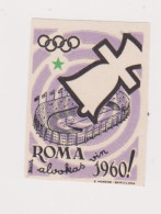 Vignettes - Esperanto - Jeux Olympiques - Rome - Italie - 1960 - Vignetten (Erinnophilie)
