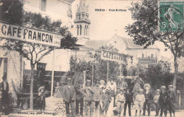 CORNAS (Ardèche) Près St-Péray - Café De La Paix, Francon - Voyagé 1910 (2 Scans) - Autres & Non Classés