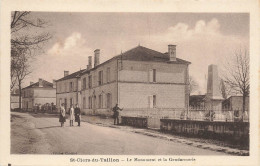 CPA St-Saint Ciers Du Taillon-Le Monument Et La Gendarmerie   L2925 - Autres & Non Classés