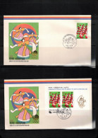 South Korea 1988 Olympic Games Seoul Stamp+block FDC - Ete 1988: Séoul
