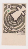 Vignettes - Esperanto - Jeux Olympiques - Rome - Italie - 1960 - Erinofilia