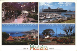 72586705 Funchal Panorama Hafen Park Denkmal Funchal - Altri & Non Classificati
