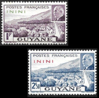 ININI  1941  - YT  51 Et 52   - Pétain  - NEUF S* - Unused Stamps