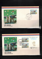South Korea 1988 Olympic Games Seoul Stamp+block FDC - Zomer 1988: Seoel