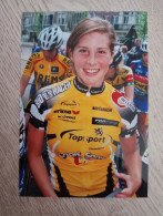Photo Originale Cyclisme Cycling Ciclismo Ciclista Wielrennen Radfahren ARYS EVELYN (junior Vlaanderen-Capri Sonne 2007) - Cycling