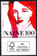 ESTONIA 2024-07 Mass Media: Eesti Maine - 100, Womens Magazine. FSC Margin, MNH - Sonstige & Ohne Zuordnung