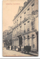 CPA 61 L'Aigle Rue De Bécanne Hôtel De L'Aigle D'Or - L'Aigle