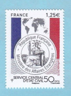 N°  4959  Neuf ** TTB Service Central D'état Civil  Tirage 1 000 032 - Unused Stamps