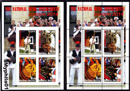 Rep. Hirvatska - 2014 - Europa Thema & Music - 2.Mini S/Sheet (imp.+perf.) Private İssue ** MNH - Erinnophilie