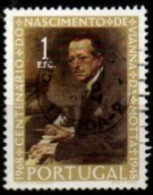 PORTUGAL     -    1969 .  Y&T N° 1063 Oblitéré.   Le Pianiste Da Motta - Usado