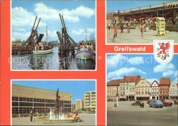 72585637 Greifswald Hafen Ziehbruecke  Greifswald - Greifswald
