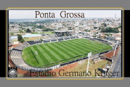 CP. STADE.  PONTA GROSSA  BRESIL  ESTADIO GERMANO  KRUGER  #  CS. 2163 - Football