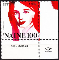 ESTONIA 2024-07 Mass Media: Eesti Maine - 100, Womens Magazine. CORNER, MNH - Andere & Zonder Classificatie