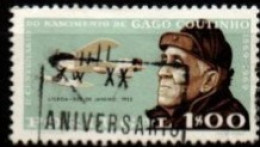 PORTUGAL     -    1969 .  Y&T N° 1065 Oblitéré.   Avion  / Gago Coutinho - Used Stamps