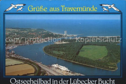 72585543 Travemuende Ostseebad Fliegeraufnahme Skandinavienkai Travemuende Ostse - Lübeck
