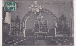 Esquéhéries (02 Aisne) Intérieur De L'église - édit. PD N° 4 Circulée 1907 - Autres & Non Classés