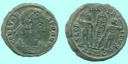 CONSTANS SISCIA Mint AD 337-340 GLORIA EXERCITVS 1.6g/16mm #ANC13089.17.U.A - The Christian Empire (307 AD Tot 363 AD)