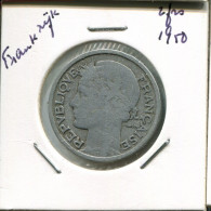 2 FRANCS 1950 FRANKREICH FRANCE Französisch Münze #AN992.D.A - 2 Francs
