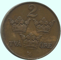 2 ORE 1912 SWEDEN Coin #AC837.2.U.A - Sweden